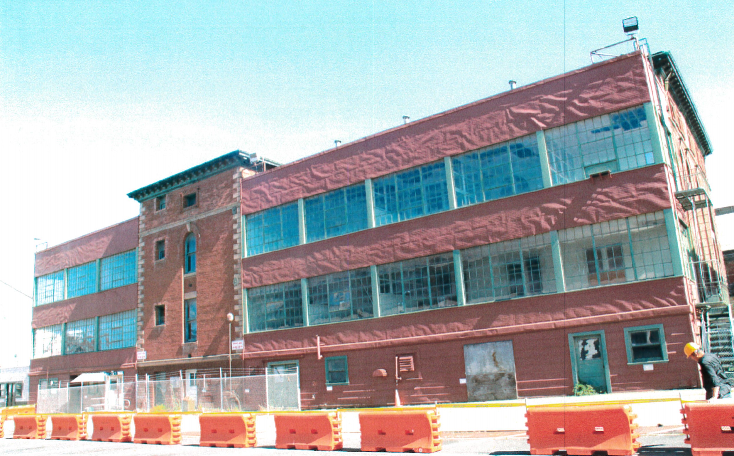 Rear view, north facade